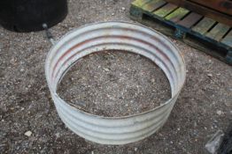 Galvanised ring.