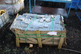 Pallet of granite. V