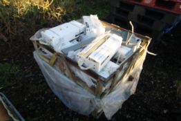 Pallet of granite. V