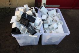 Polypipe SQ line guttering fittings etc.