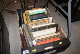 A box of various poetry books to include T.S. Elli