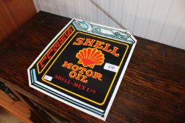 A reproduction Shell advertising sign (206)