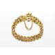 An 18ct gold Italian woven bracelet, 22gms, 19cm long - Image 1 of 2