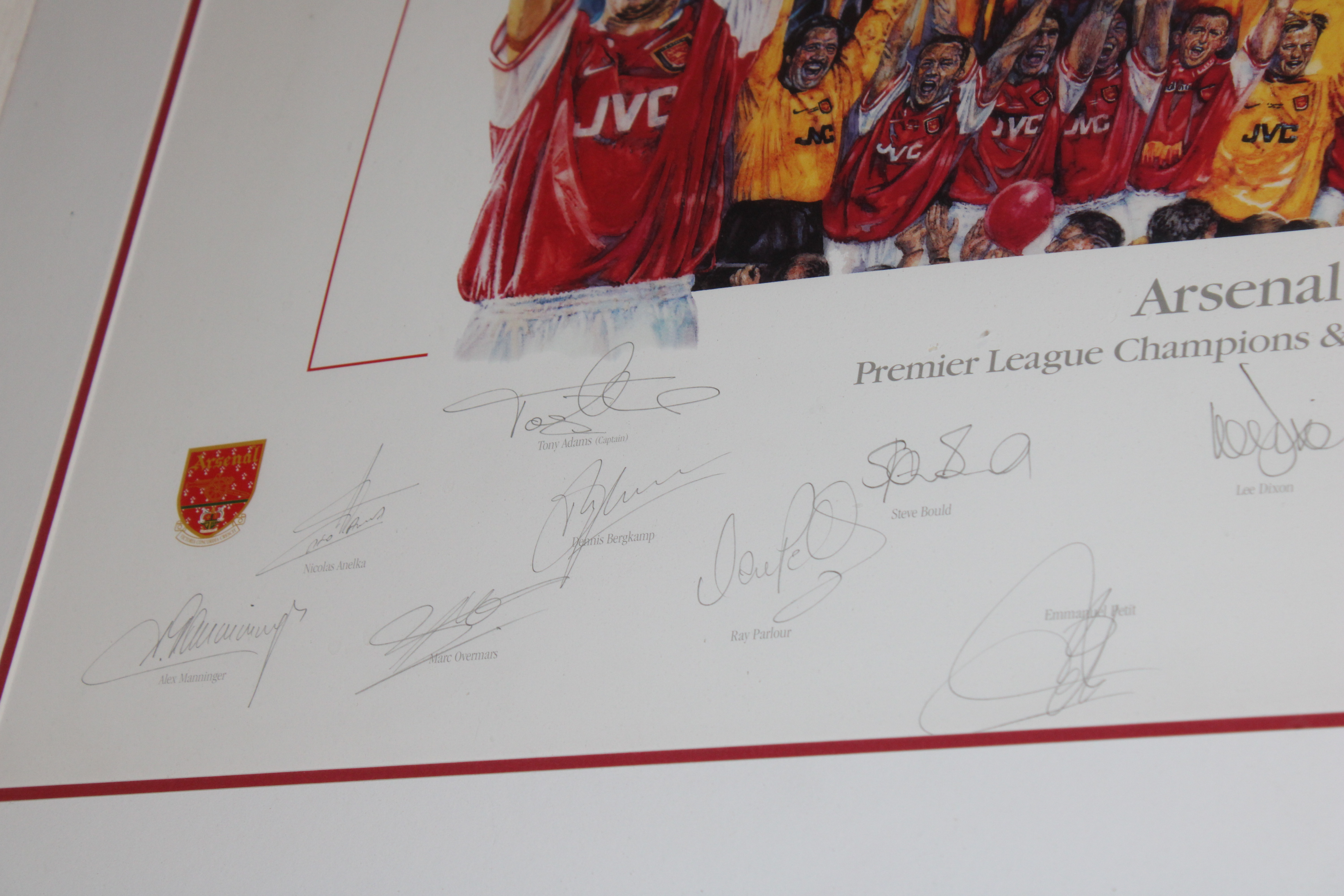 A limited Edition Arsenal print together with a fr - Image 6 of 6