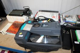 A Nobo overhead projector