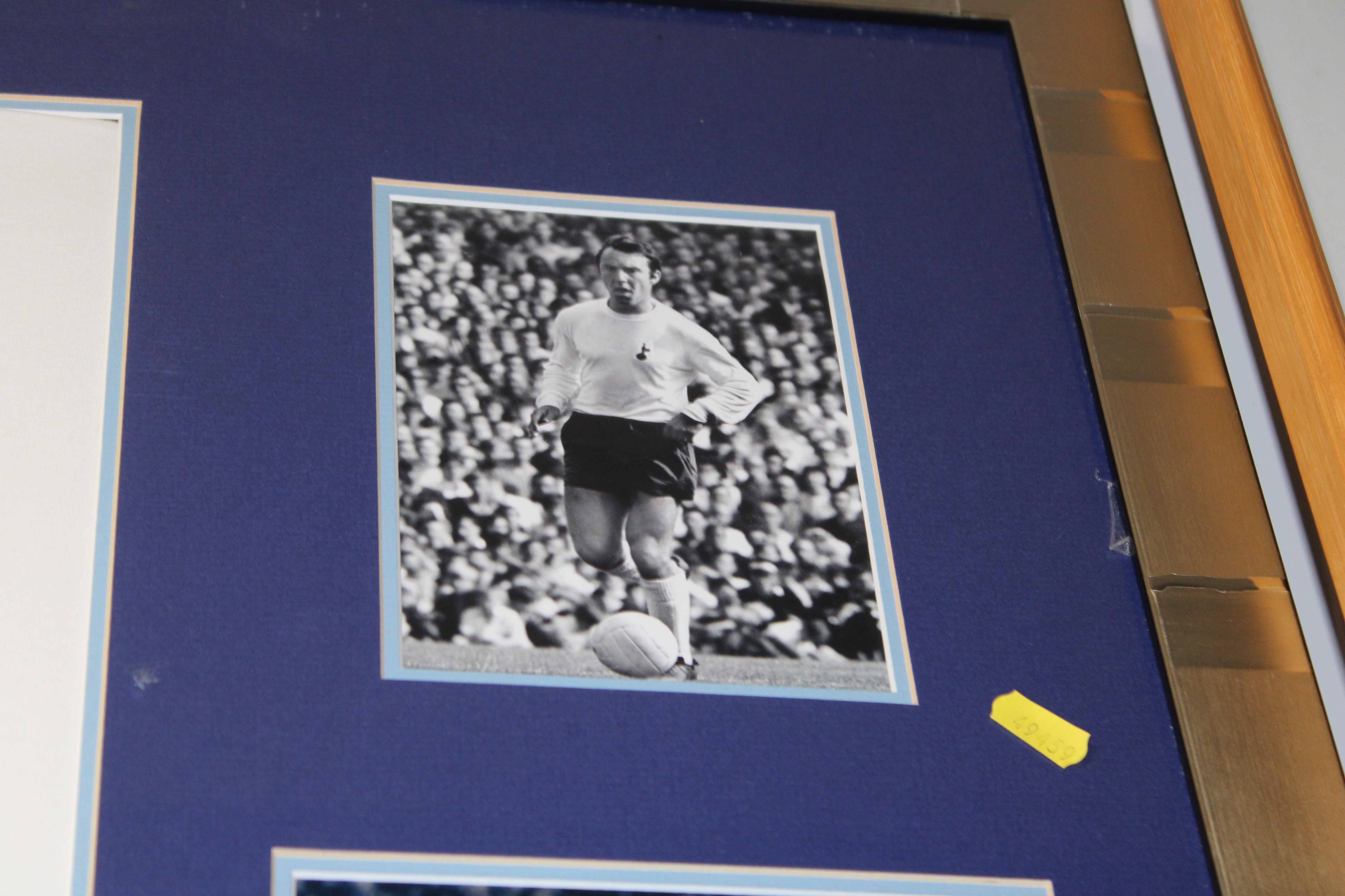 A Wembley 1967 framed shirt bearing signature - Image 3 of 4
