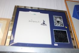 A Wembley 1967 framed shirt bearing signature