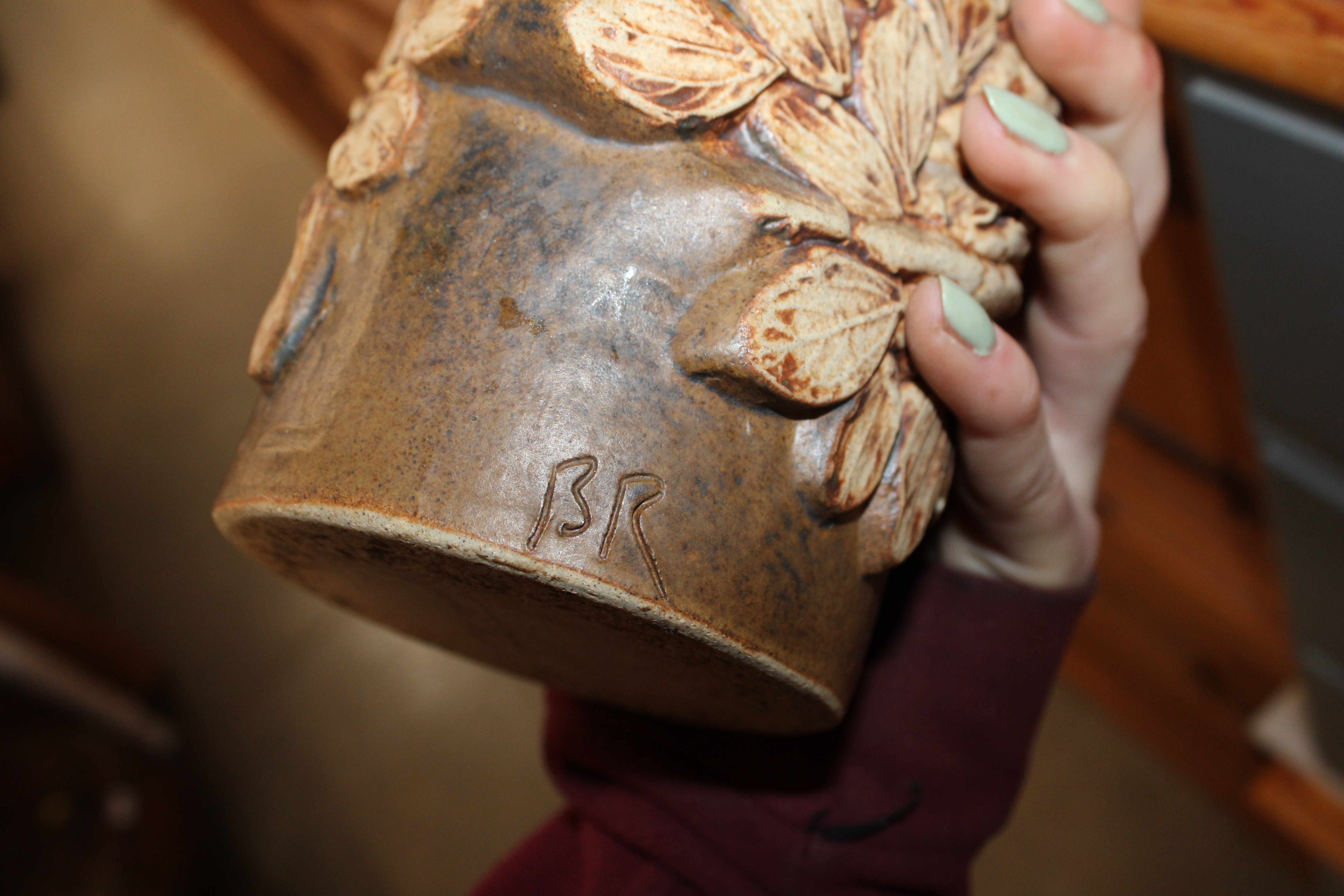 A Bernard Rooke table lamp in the form of an owl t - Image 4 of 4