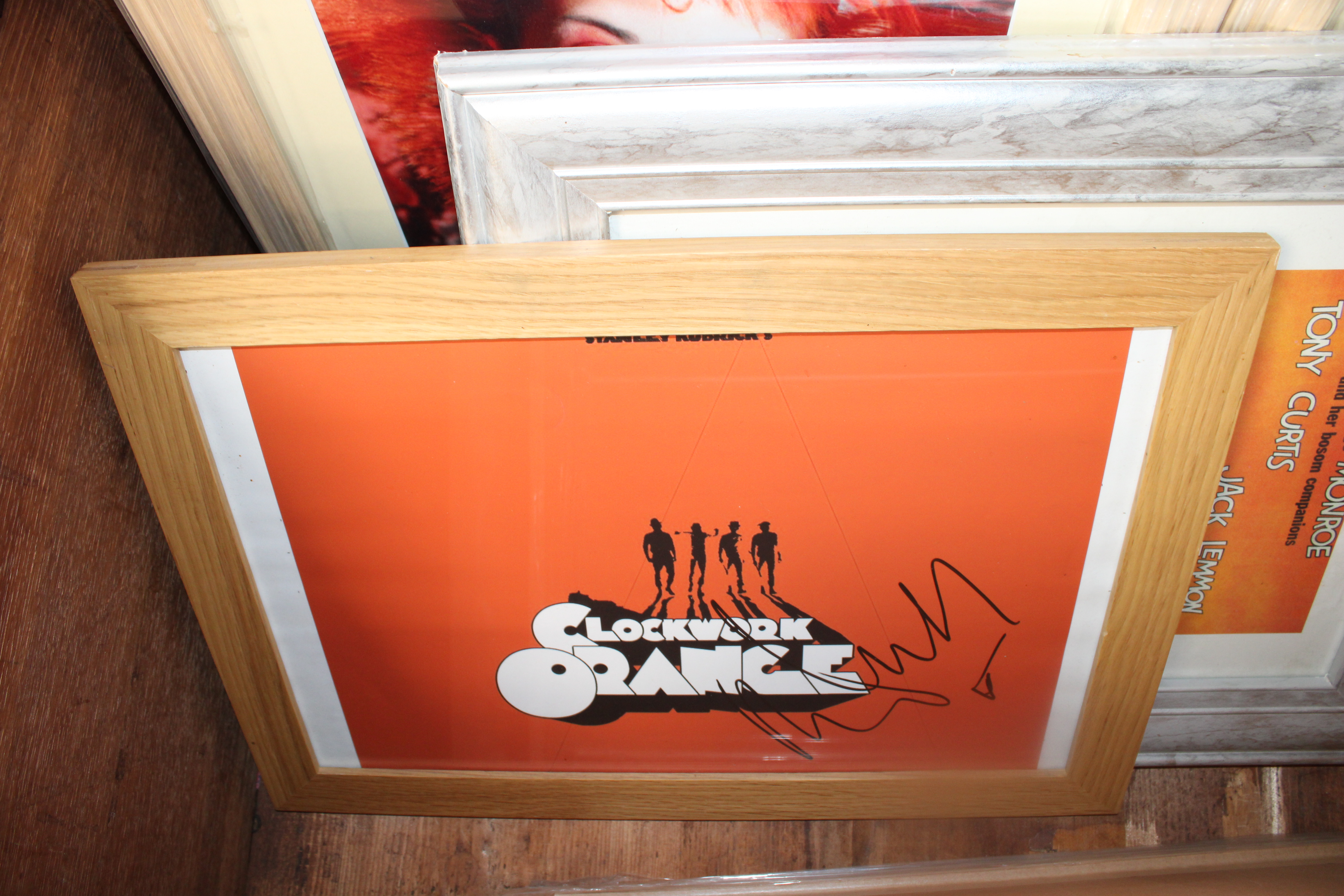 An Elizabeth Taylor 1956 framed poster, together w - Image 4 of 6