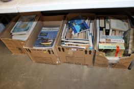 Four boxes of various books