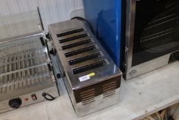A Rowlett industrial six slice toaster