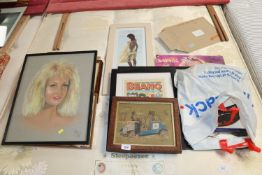 A collection of various pictures and prints to inc