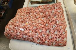 A floral French quilt