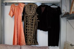 An Alexon brown dress together with a matching jac