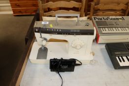 A Singer sewing machine sold as a collectors item