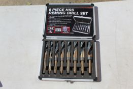 8 pce Deming drill set. V