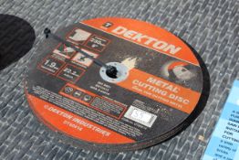 10x 9in slitting discs. V