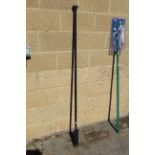 Heavy duty root chopper. V