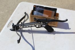 Crossbow & bolts (This item can only be purchased by someone over the age of 18 and ID