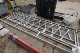 2x 15ft cattle feed fence. For sale due to retirement. V
