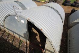 Harvey 1.7m insulated farrowing ark. For sale due to sale of pigs. 1.7m long x 2.6m wide x 1.4m
