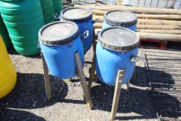 4x pheasant feeders.