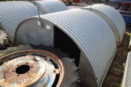Harvey 1.7m insulated farrowing ark. For sale due to sale of pigs. 1.7m long x 2.6m wide x 1.4m