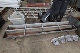 2x sheep troughs.