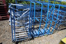 2x warehouse trollies.