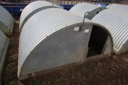 Harvey 1.7m insulated farrowing ark. For sale due to sale of pigs. 1.7m long x 2.6m wide x 1.4m