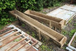2x small feed troughs. For sale due to retirement. V