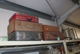 Five vintage cases
