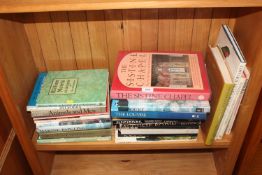 A collection of various art related books