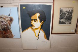 Anne Sutton, pencil signed coloured print of Lord