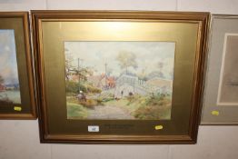 G. Wyllie Hutchinson, watercolour study 'Martlesha