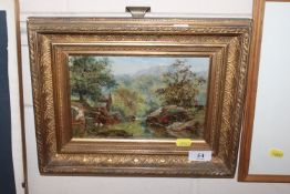 Joseph Newington Carter, British 1835-1871, oil on