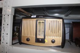A GEC vintage radio, sold as a collectors item
