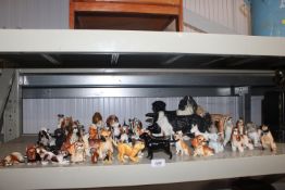 A collection of various ornaments in the form of d