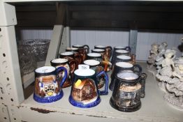 A collection of Great Yarmouth commemorative mugs