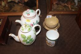 A 19th Century Sevres cup having cherub and gilt d