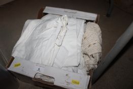 Various Victorian baby dresses, lace etc.