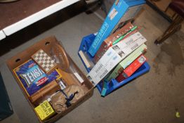 Two boxes of miscellaneous children's games