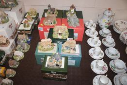 Lilliput Lane, eight various cottages including St