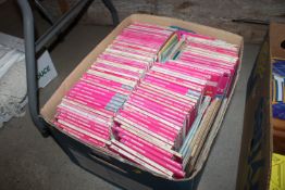 A box of Ordnance Survey maps
