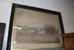 After W J Shayer, coloured print 'The Age Brighton