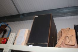 A pair of Sharp speakers together with a pair of P