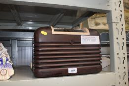 A Bush radio sold as a collectors item