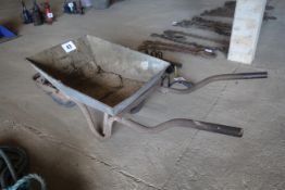 Wheelbarrow.