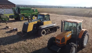 Machinery Fly By Video