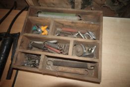 Tray of various springs.